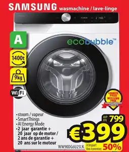 ElectroStock SAMSUNG wasmachine lave-linge aanbieding