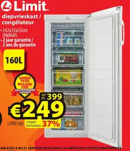 ElectroStock Limit diepvrieskast congélateur aanbieding