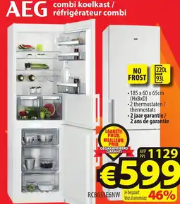 ElectroStock AEG combi koelkast réfrigérateur combi aanbieding