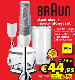 ElectroStock Braun aanbieding