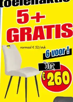 Budget Meubelen Stoelen aanbieding