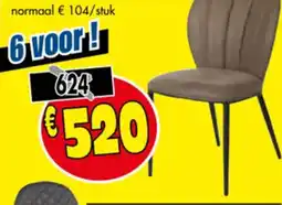 Budget Meubelen Stoelen aanbieding