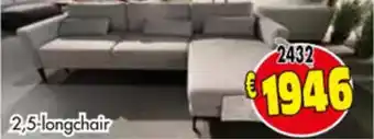 Budget Meubelen 2,5-longchair aanbieding