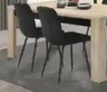 Budget Meubelen Stoel S 310 zwart/ anthraciet/ mokka aanbieding