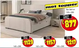 Budget Meubelen Box Stof wit aanbieding