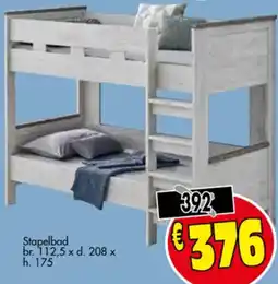 Budget Meubelen Stapelbad aanbieding