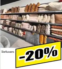 Budget Meubelen Sierkussens aanbieding