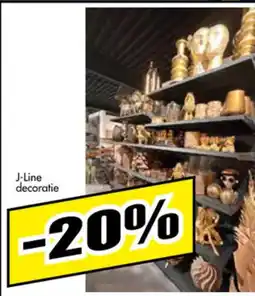 Budget Meubelen J-Line decoratie aanbieding