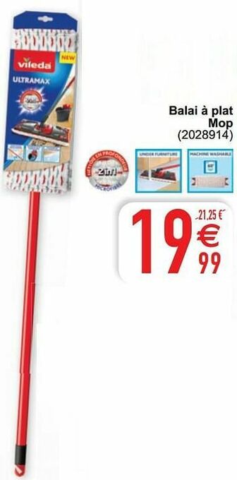Cora Balai à plat mop aanbieding