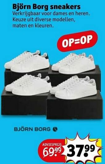 Kruidvat Björn borg sneakers aanbieding