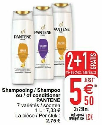 Cora Shampooing - shampoo ou - of conditioner pantene aanbieding