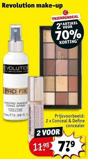 Kruidvat Conceal + define concealer aanbieding