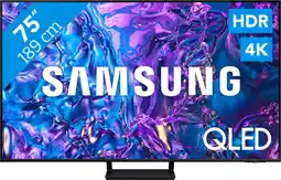 Coolblue Samsung QLED 4K 75Q70D (2024) aanbieding