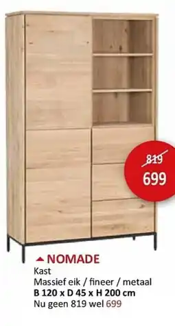 Weba Nomade Kast aanbieding