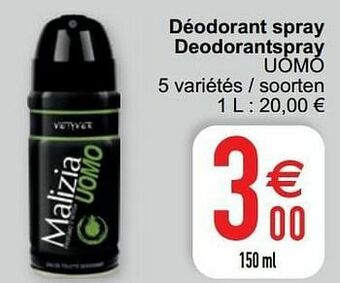 Cora Déodorant spray deodorantspray uomo aanbieding