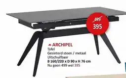 Weba Archipel Tafel aanbieding