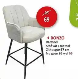 Weba Bonzo Barstoel aanbieding