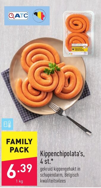 ALDI Kippenchipolata's 4 st. aanbieding