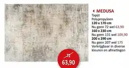 Weba Medusa Tapijt Polypropyleen aanbieding