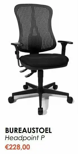 Bureaustoel headpoint p