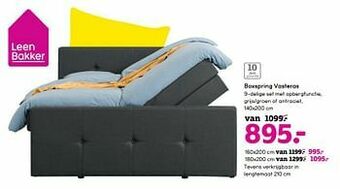 Leen Bakker Boxspring vasteras aanbieding
