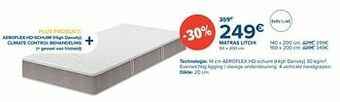 De Matrassenkoning Matras litchi aanbieding