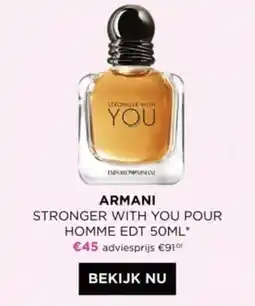 ICI PARIS XL Armani aanbieding