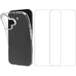 Krëfel iPhone 16 Plus hoesje + gehard glas aanbieding