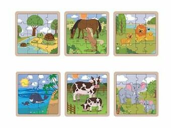 Lidl PLAYTIVE® Houten puzzel aanbieding