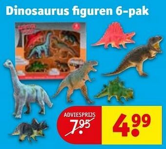 Kruidvat Dinosaurus figuren aanbieding
