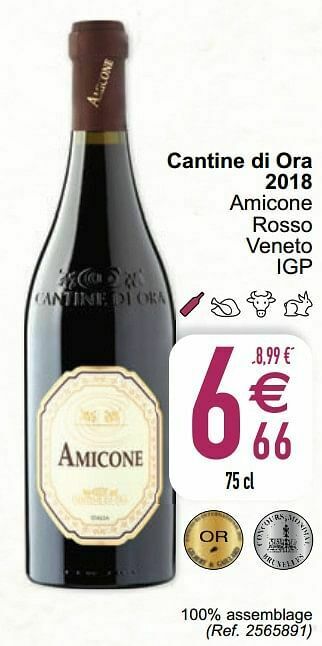 Cora Cantine di ora 2018 amicone rosso veneto igp aanbieding