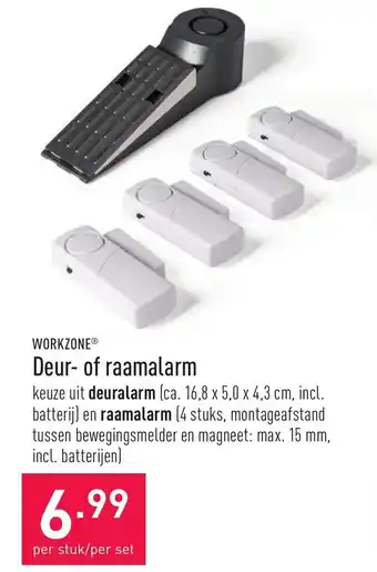 ALDI Workzone Deur- of raamalarm aanbieding