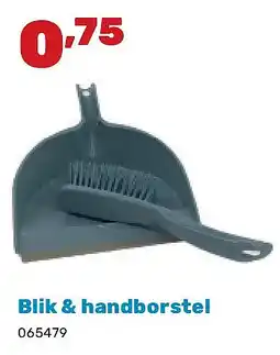 Happyland Blik & handborstel aanbieding