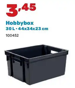 Happyland Hobbybox 30 L • 44x34x23 cm aanbieding