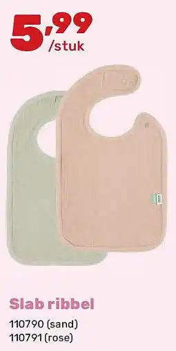 Happyland Slab ribbel aanbieding