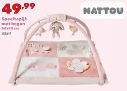 Happyland Speeltapijt met bogen 80x90 cm aanbieding