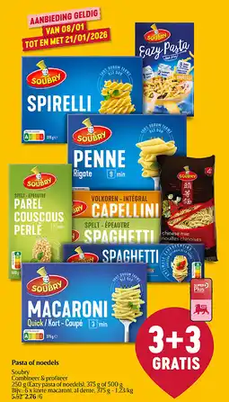 Delhaize Pasta of noedels aanbieding
