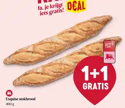 Delhaize Exquise stokbrood aanbieding