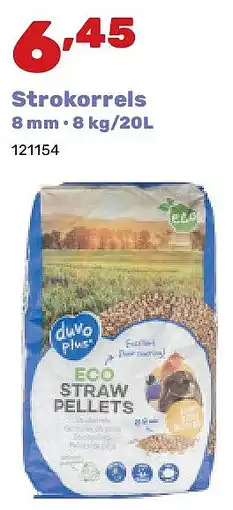 Happyland Strokorrels 8 mm • 8 kg/20L aanbieding