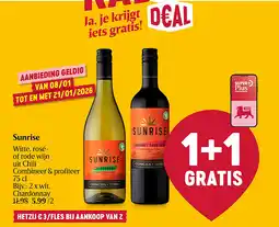Delhaize Sunrise aanbieding