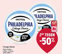 Delhaize Cottage cheese aanbieding