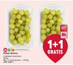 Delhaize Pitloze druiven aanbieding