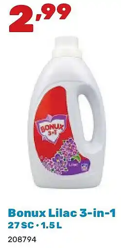 Happyland Bonux Lilac 3-in-1 27 SC • 1.5 L aanbieding