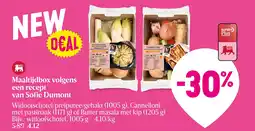 Delhaize Maaltijdbox volgens een recept van Sofie Dumont aanbieding