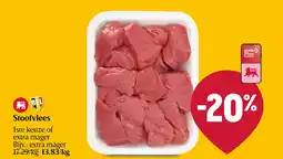 Delhaize Stoofvlees aanbieding