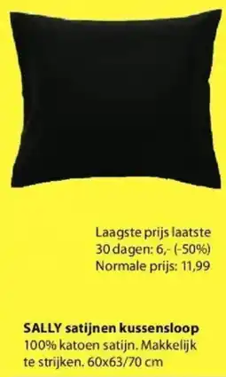 Jysk Sally Satijnen Kussensloop aanbieding