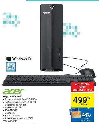 Acer Aspire XC-1660