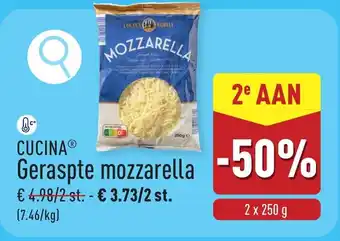 Cucina geraspte mozzarella