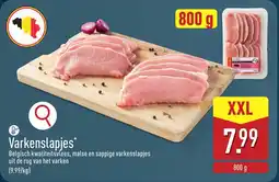 ALDI Varkenslapjes aanbieding
