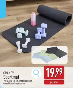ALDI Crane sportmat aanbieding